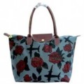 Sac A Main Longchamp soldes sortie Les Pliage Jeremy Scott Cyan